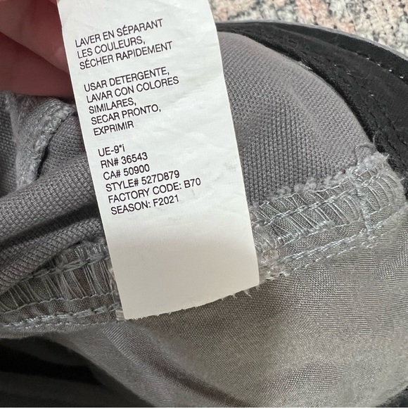 G.H. Bass & Co. Mens Canvas Work Pants Grey Size 40 x 32 - Picture 13 of 13